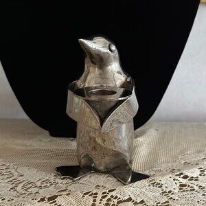 Vintage Restoration Hardware Penguin Taper Candle Holder